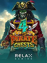 4 Pirate Chests